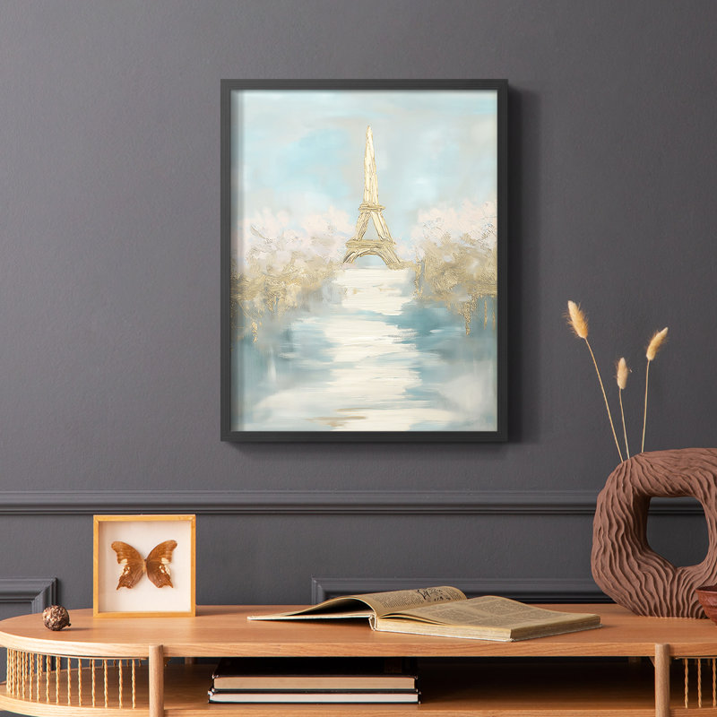Paysages de la série III - reproduction encadrée de qualité supérieure - prête à être accrochée - aucun clou requis