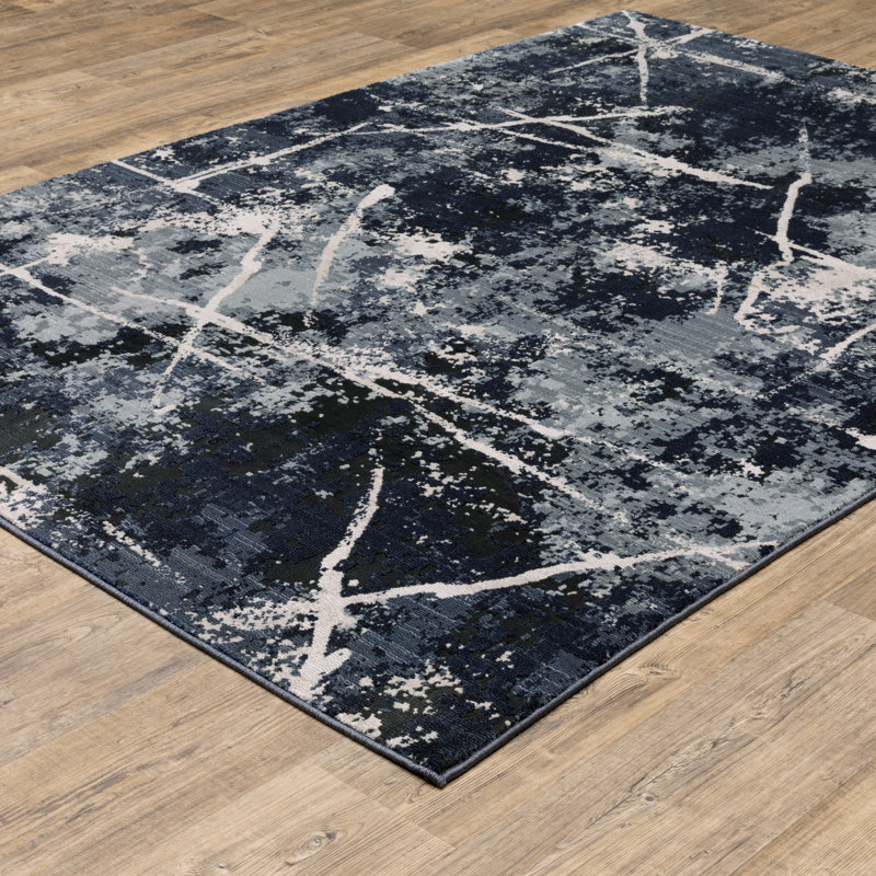 Belinda Abstract Rug, Rectangle 3'3" x 5'