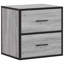 40cm W Metal Bedside Table-323431181