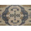 Tapis de couloir oriental ivoire Oushak 3 x 20
