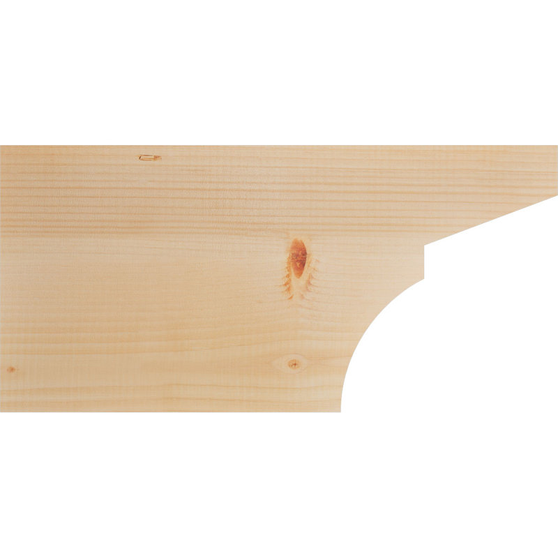 Queue Monterey, Douglas, 12" H x 24" W x 3.5" D