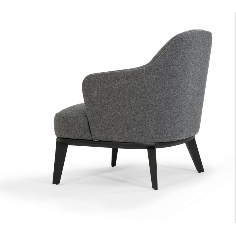 Fauteuil Saphire, Gris foncé