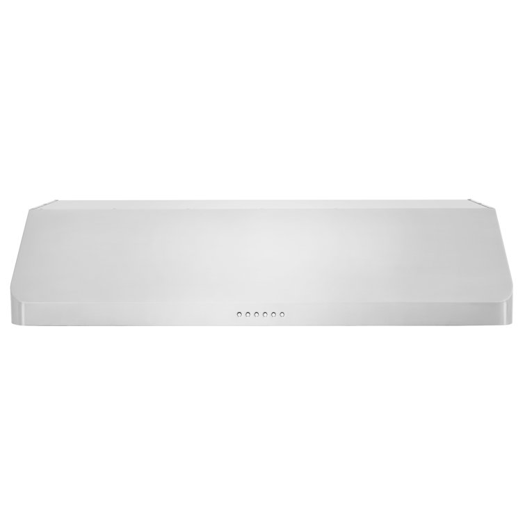 48" 500 CFM Ducted Under Cabinet Range Hood in Stainless Steel with Remote Control Included