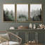 "Misty Forest Landscape" Moody Green Pine Tree-119405873-90847361