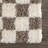 Atiran Checkered Shag Brown Area Rug-917063915