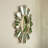26'' Wall-mounted Sunburst-shaped PU Art Decorative Mirror