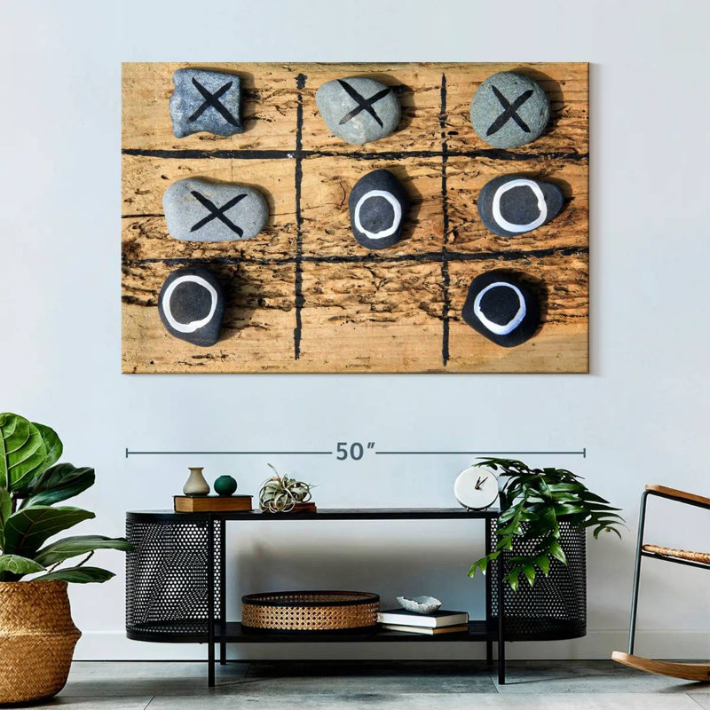 Senne Tic Tac Toe Game, 34" H x 51" W