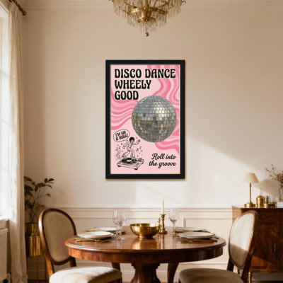 Fashion Disco Dance Wheely Good Pattern Print