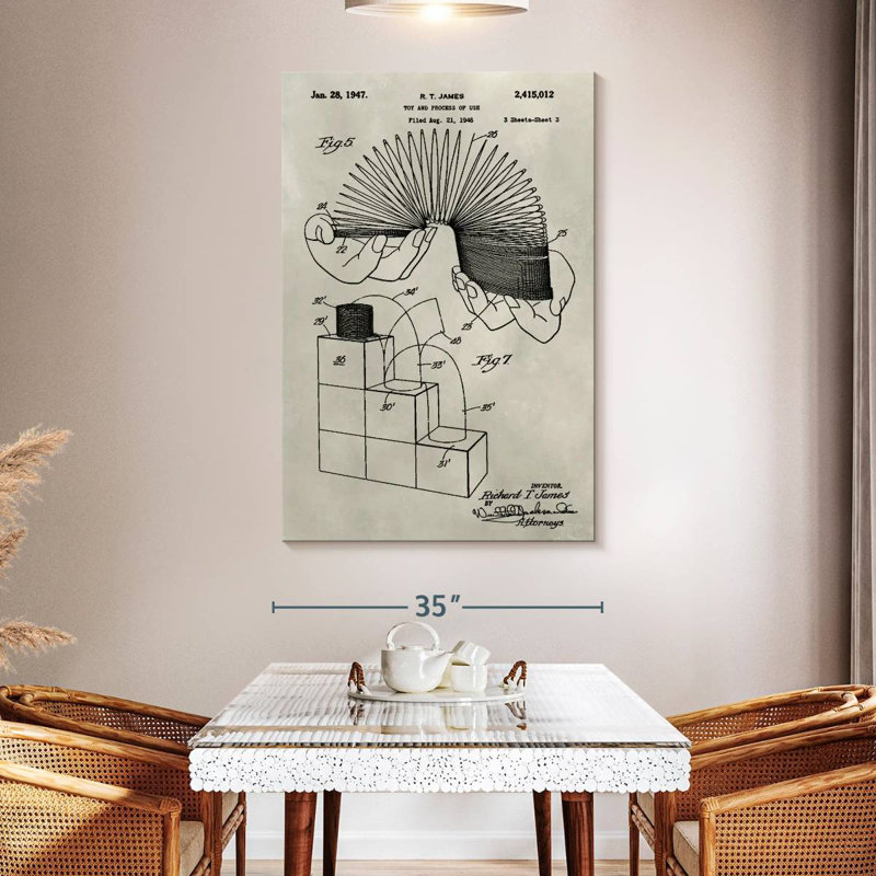 Laelle - Slinky, 51" H x 34" W