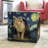 Furry Masterpieces Cardboard Cat House with Scratcher