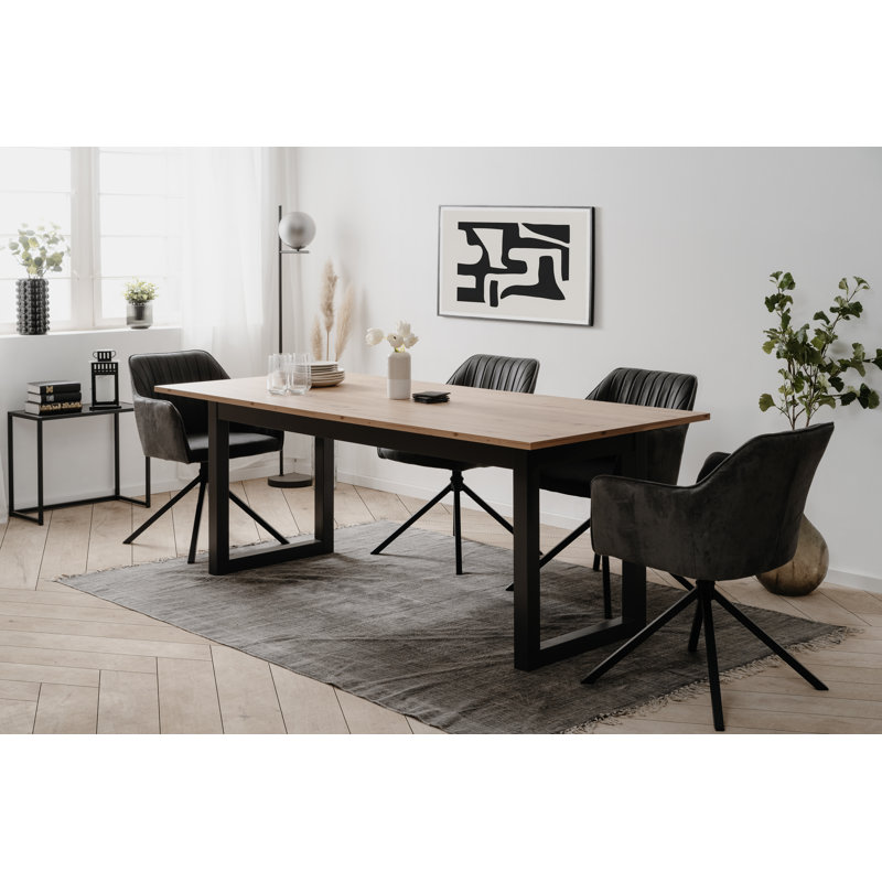 Alduina Extendable Dining Table, 75cm H x 200cm L x 90cm W