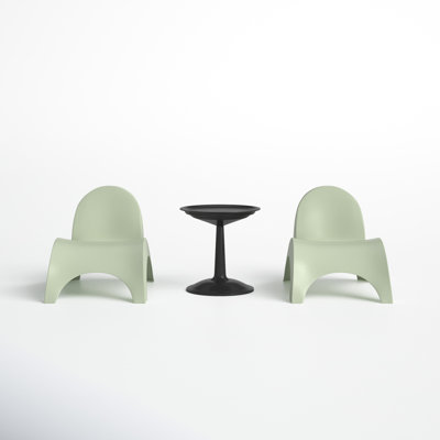 Ameswood Outdoor Chaise Lounge Set with Table