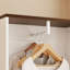 55cm Wide  Open Wardrobe with Hanging Rail & Storage Shelves