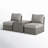 Fully Assembled 2-Piece Wicker Outdoor Seating Set With Cushions-551959944