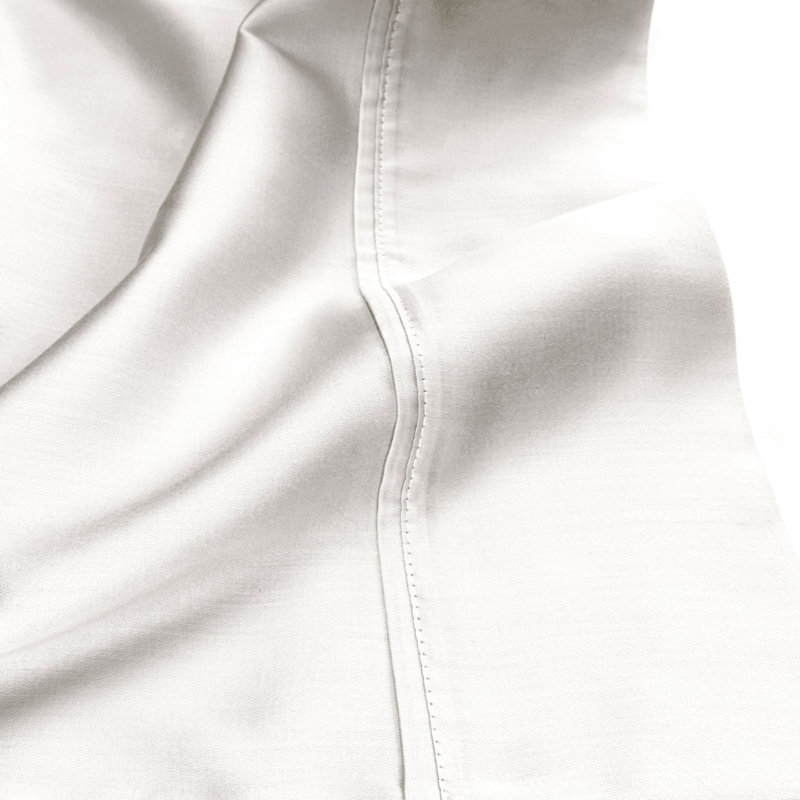 Ensemble de draps Edmont , Lit double, Blanc