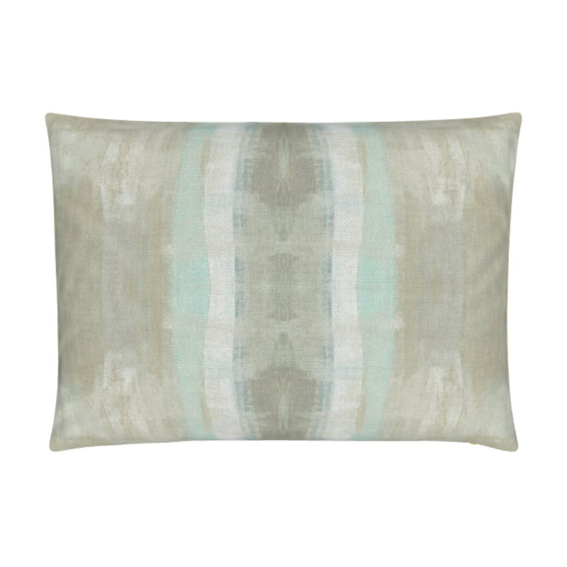 Venetian Stripe Lumbar Pillow Cover & Insert, Mushroom Striped