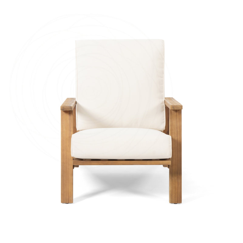 Fauteuil club moderne avec coussins Adirondack