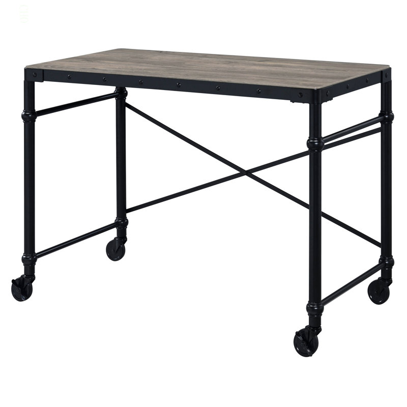 Bureau d'écriture avec roulettes