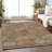 Premium Machine Washable Prisco Brown Rug-1407272192