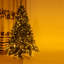 Arbre de Noël articulé artificiel pré-éclairé 7,5 pi avec support pliable pour 400 lumières à DEL pré-installées