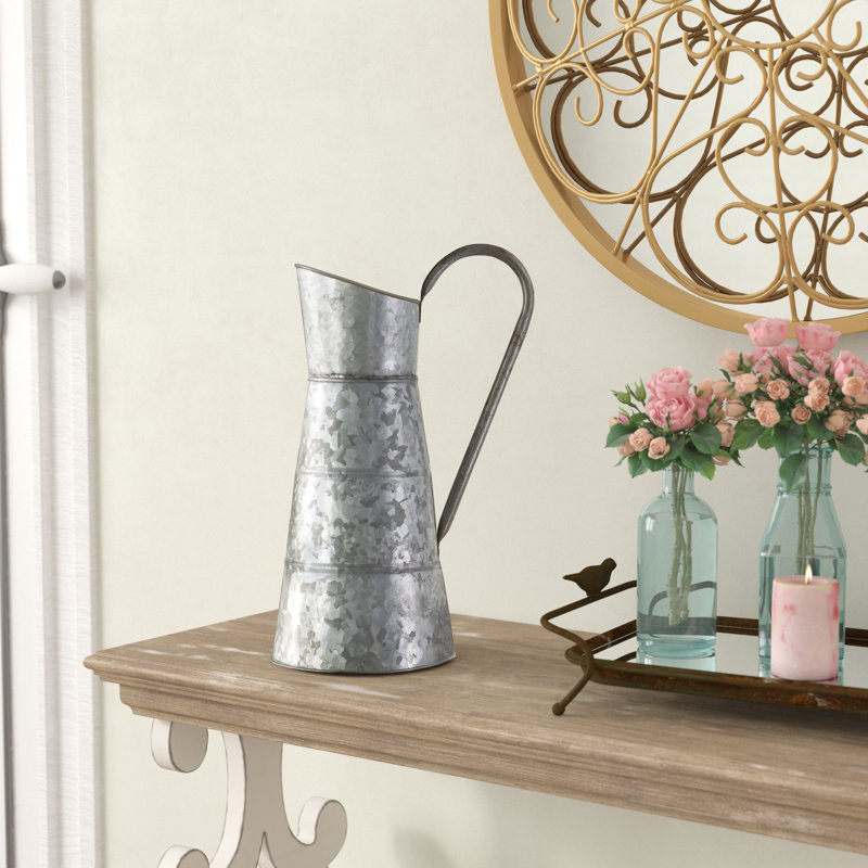 Metal Table Vase