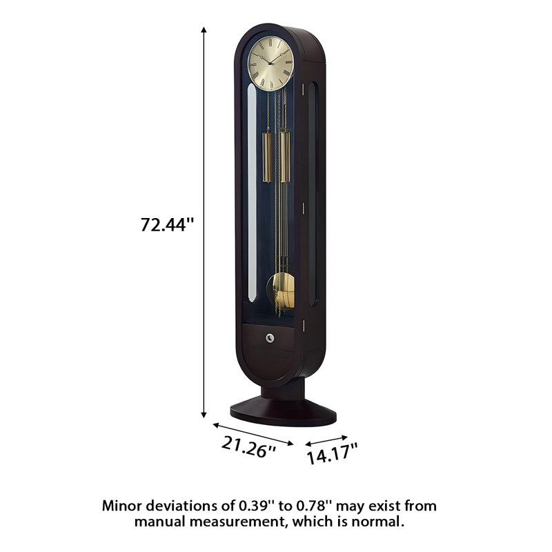 Horloge de plancher 72,44 po
