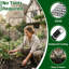 Ensemble de 4 treillis en métal pour jardin H 48 po x l 12,5 po Garden Trellis convenant aux plantes en pot
