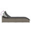Chaise longue pliante avec coussin et rangement en rotin de polyester-2109448961-2109448973