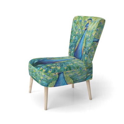 Chaise rembourrée Peacock
