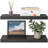 Miami 24" W x 8" D Floating Shelves Set with Invisible Wall Mount Brackets-64560668