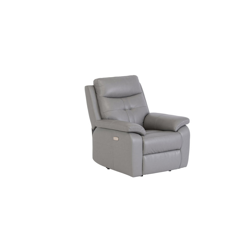 Dmarion 89cm Wide Wall Recliner Standard Recliner, Grey