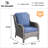 Guillen Wicker/rattan Patio Chair With Cushions-112671278