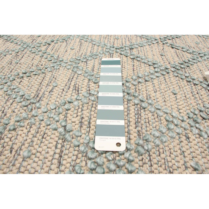 Tapis sarcelle Sienna 4 pi 11 po x 8 pi 2 po