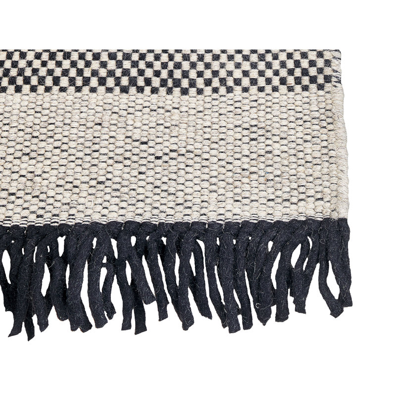 Misenheimer Rectangle Striped Hand Woven Indoor / Outdoor Area Rug, Rectangle 80 x 150cm