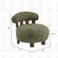 Fauteuil d'appoint Modern Bouble-1142942933