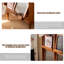 Brun massif + bois manufacturé + vitrines