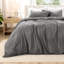 Sandwashed Duvet Cover Set-124281392-124281396