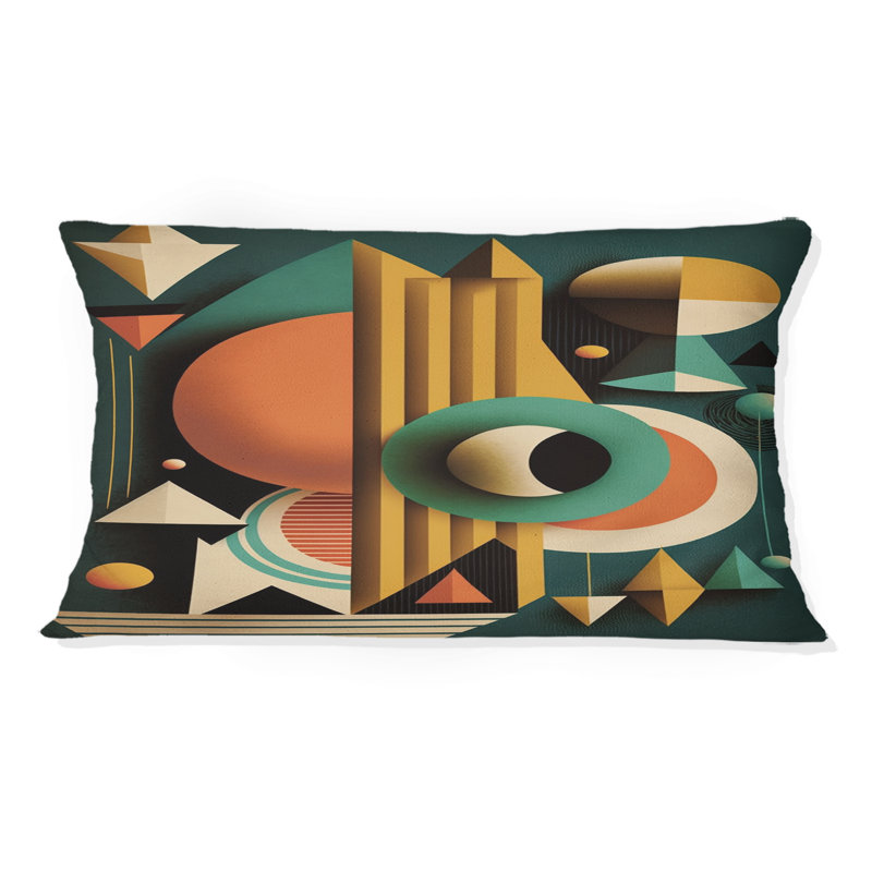 Coussin Mid-Century Retro Dimensions VI - Abstract Midcentury