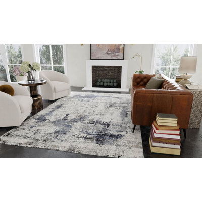 Oasis Viscose Abstract Indoor Rug