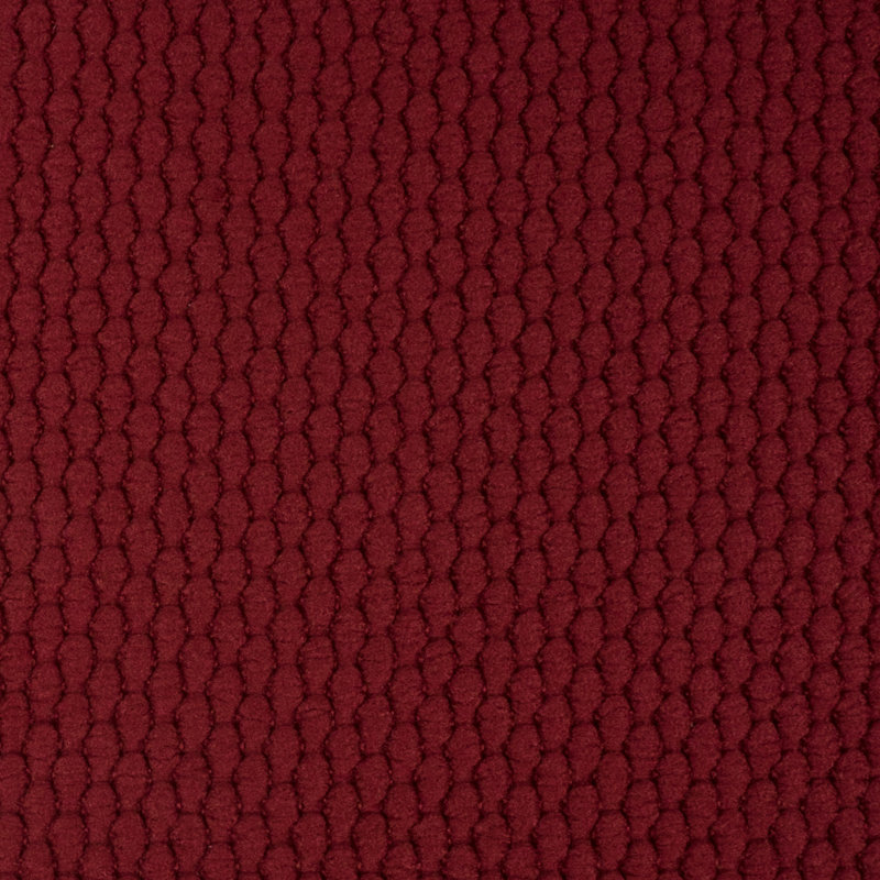 Coussins de chaise antidérapants Honeycomb, Paquet de 6, Rouge vin