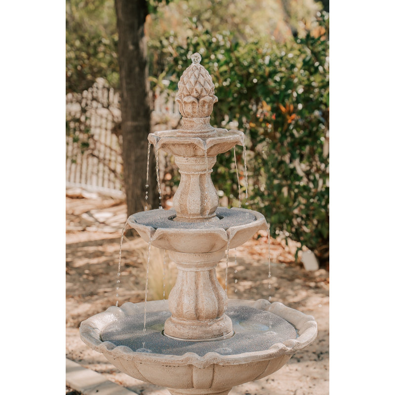 Outdoor Fountain, Beige