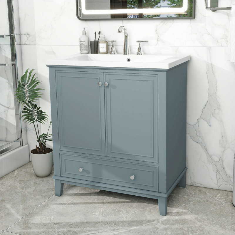 Ensemble de meuble-lavabo avec lavabo