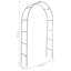 Arche de jardin 2 pièces, treillis en arche, arche en métal, résistant aux intempéries, H 94,5 po x l 55,1 po en fer noir