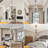 White 5-Light Chandelier Wood S-1023503753-1023503758
