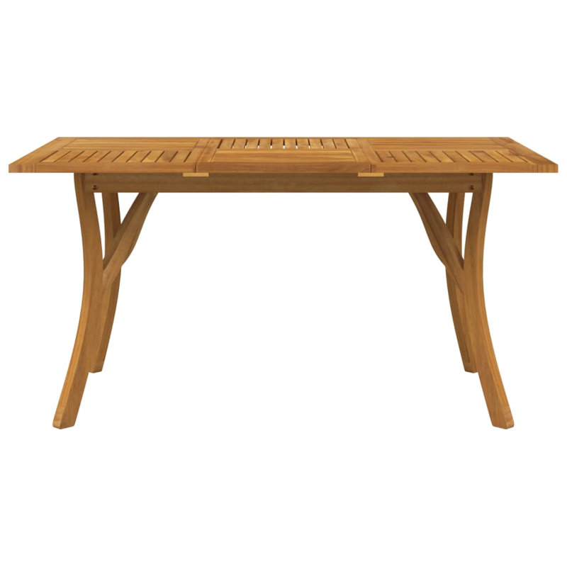 Daizon Rectangular Acacia Folding Outdoor Dining Table , cm W 90cm cm D, 75cm H x 150m L x 90cm D