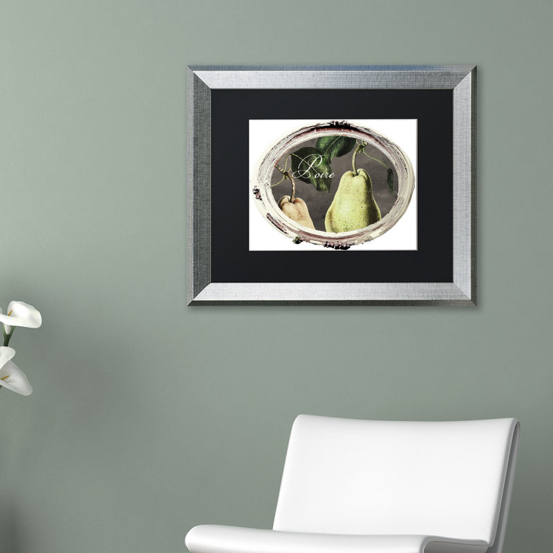 «Jadaya Paris in Frames 9» par Color Bakery, impression encadrée, Noir, H 16 po x l 20 po x P 0,5 po, Cadre argenté
