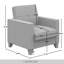 Chaise rembourrée en velours Olivia-120132891