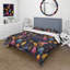 Mystical Boho Motif - Ensemble de housse de couette Boho - Microfibre de polyester-133251588