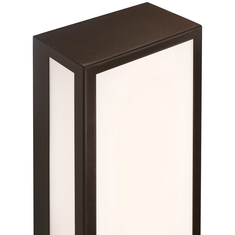 Wall Light, 18" H x 6.5" W x 3.5" D, Bronze