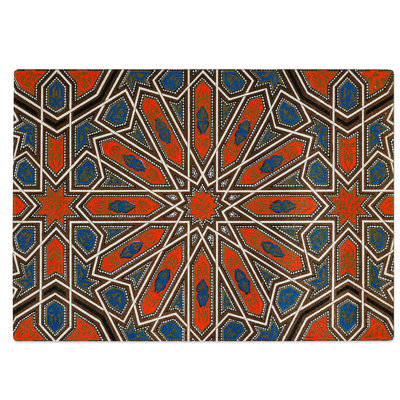 Tempered Glass Illustration Chopping Board